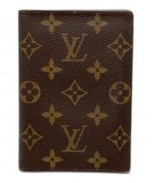 LOUIS VUITTON（ルイ ヴィトン）の古着「クーヴェルテュール・パスポール　パスポートカバー」｜ブラウン