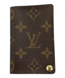LOUIS VUITTON（ルイ ヴィトン）の古着「モノグラム　ポルト カルト クレディ プレッシオン」｜ブラウン