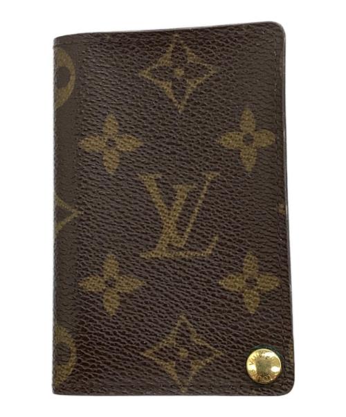 LOUIS VUITTON（ルイ ヴィトン）LOUIS VUITTON (ルイ ヴィトン) モノグラム　ポルト カルト クレディ プレッシオン ブラウンの古着・服飾アイテム