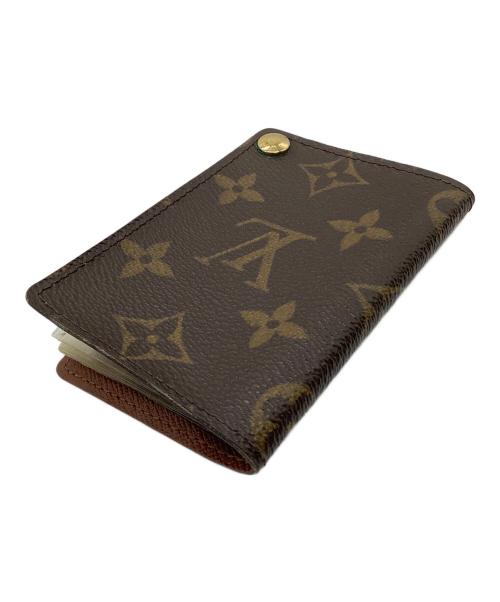 LOUIS VUITTON（ルイ ヴィトン）LOUIS VUITTON (ルイ ヴィトン) モノグラム　ポルト カルト クレディ プレッシオン ブラウンの古着・服飾アイテム