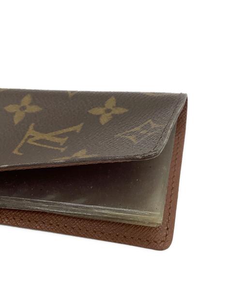 LOUIS VUITTON（ルイ ヴィトン）LOUIS VUITTON (ルイ ヴィトン) モノグラム　ポルト カルト クレディ プレッシオン ブラウンの古着・服飾アイテム