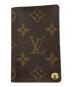 LOUIS VUITTON（ルイ ヴィトン）の古着「モノグラム　ポルト カルト クレディ プレッシオン」｜ブラウン