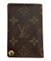 LOUIS VUITTON (ルイ ヴィトン) モノグラム　ポルト カルト クレディ プレッシオン ブラウン：6000円