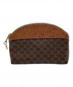 CELINEセリーヌ）の古着「ポーチ」｜ブラウン