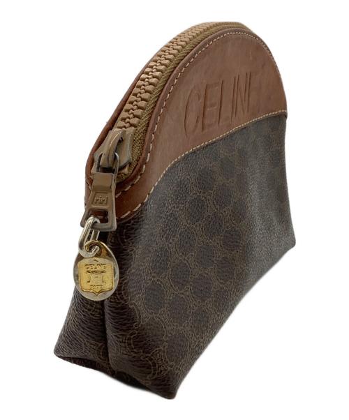 CELINE（セリーヌ）CELINE (セリーヌ) ポーチ ブラウンの古着・服飾アイテム