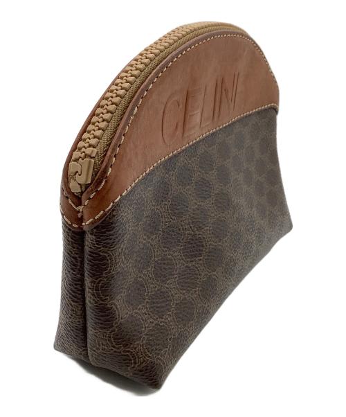 CELINE（セリーヌ）CELINE (セリーヌ) ポーチ ブラウンの古着・服飾アイテム