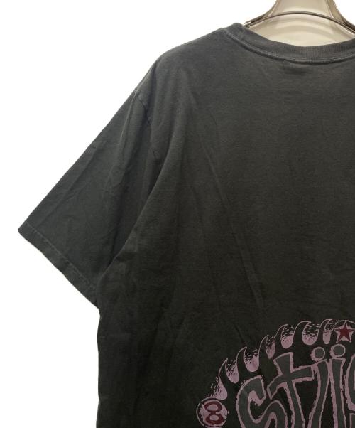 stussy（ステューシー）stussy (ステューシー) プリントTシャツ ブラック サイズ:Mの古着・服飾アイテム