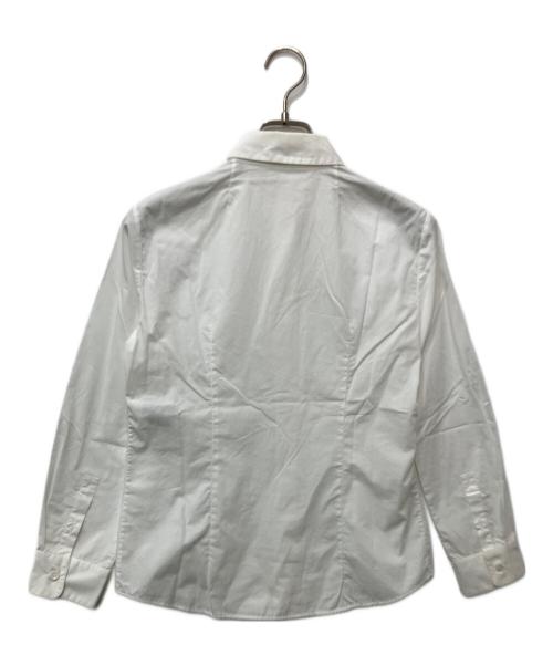 JIL SANDER NAVY（ジルサンダー ネイビー）JIL SANDER NAVY (ジルサンダー ネイビー) 長袖シャツ ホワイト サイズ:36の古着・服飾アイテム