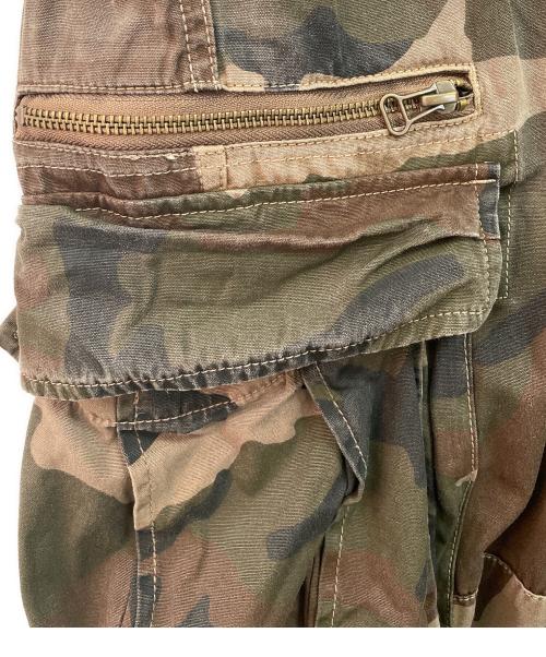 AVIREX（アヴィレックス）AVIREX (アヴィレックス) カーゴパンツ ブラウン×カーキ サイズ:Lの古着・服飾アイテム