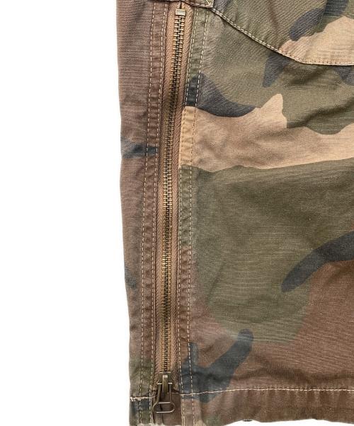AVIREX（アヴィレックス）AVIREX (アヴィレックス) カーゴパンツ ブラウン×カーキ サイズ:Lの古着・服飾アイテム