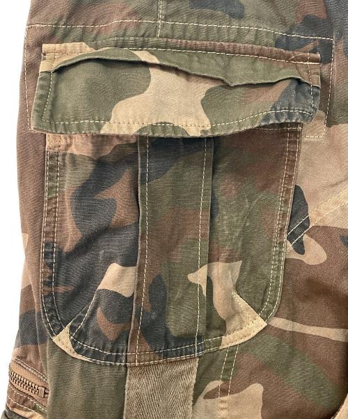 AVIREX（アヴィレックス）AVIREX (アヴィレックス) カーゴパンツ ブラウン×カーキ サイズ:Lの古着・服飾アイテム