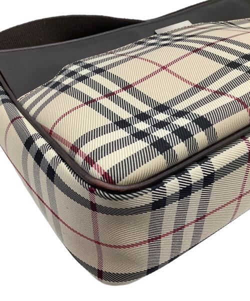 BURBERRY（バーバリー）BURBERRY (バーバリー) ショルダーバッグ ブラウン×ベージュの古着・服飾アイテム