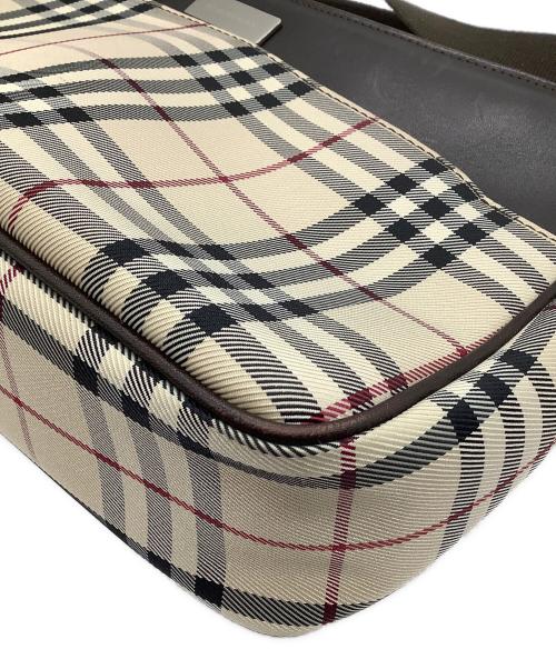 BURBERRY（バーバリー）BURBERRY (バーバリー) ショルダーバッグ ブラウン×ベージュの古着・服飾アイテム