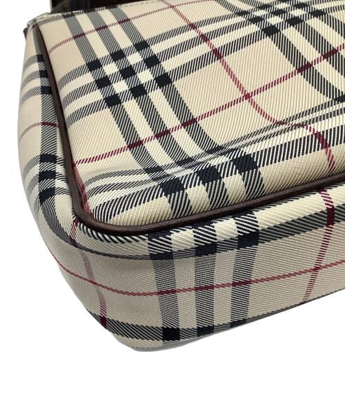 BURBERRY（バーバリー）BURBERRY (バーバリー) ショルダーバッグ ブラウン×ベージュの古着・服飾アイテム