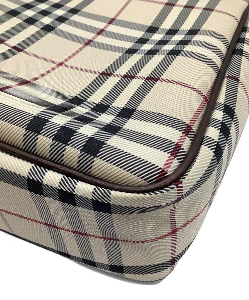 BURBERRY（バーバリー）BURBERRY (バーバリー) ショルダーバッグ ブラウン×ベージュの古着・服飾アイテム