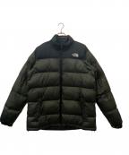 THE NORTH FACEザ ノース フェイス）の古着「ダウンジャケット」｜グリーン×ブラック