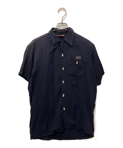 AIR FLO（エアフロ）AIR FLO (エアフロ) ボーリングシャツ ネイビー サイズ:不明の古着・服飾アイテム