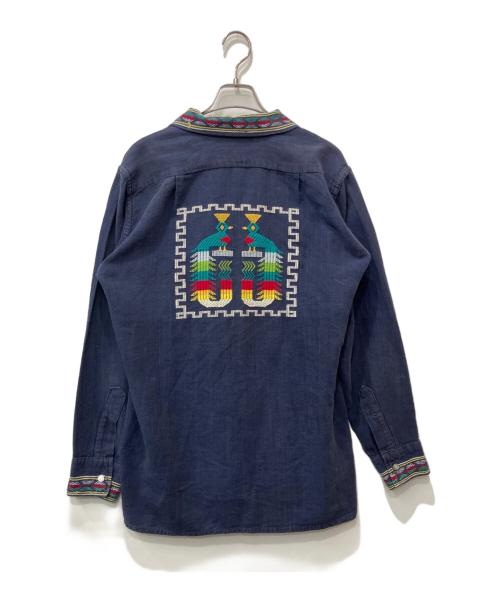 PEVE（ペペ）PEVE (ペペ) ウエスタンシャツ インディゴ サイズ:不明の古着・服飾アイテム