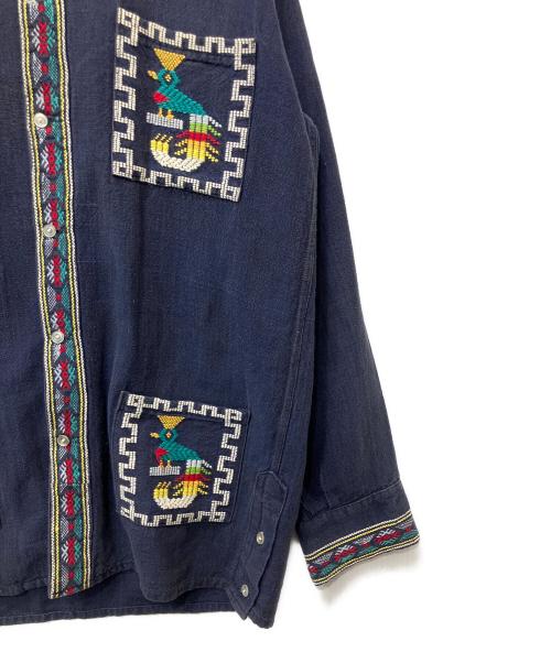 PEVE（ペペ）PEVE (ペペ) ウエスタンシャツ インディゴ サイズ:不明の古着・服飾アイテム