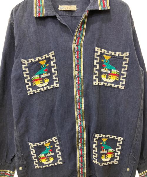 PEVE（ペペ）PEVE (ペペ) ウエスタンシャツ インディゴ サイズ:不明の古着・服飾アイテム