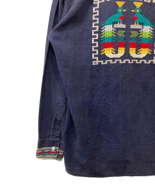 PEVE（ペペ）PEVE (ペペ) ウエスタンシャツ インディゴ サイズ:不明の古着・服飾アイテム