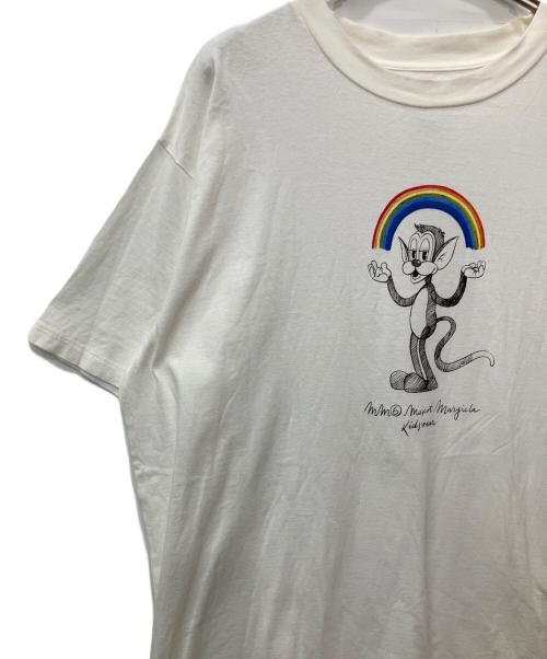 MM6 Maison Margiela（エムエムシックスメゾンマルジェラ）MM6 Maison Margiela (エムエムシックスメゾンマルジェラ) プリントTシャツ ホワイト サイズ:Sの古着・服飾アイテム