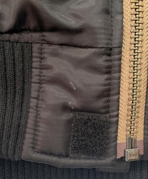 SIMPSON（シンプソン）SIMPSON (シンプソン) MA-1ジャケット ブラック サイズ:Lの古着・服飾アイテム