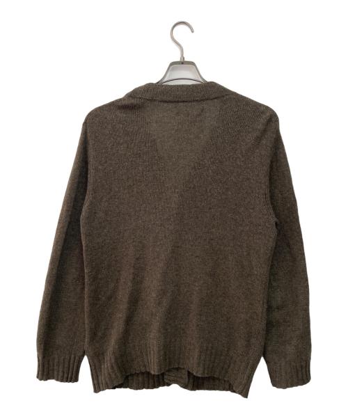 MHL（マーガレットハウエル）MHL (マーガレットハウエル) 薄手カーディガン ブラウン サイズ:Mの古着・服飾アイテム