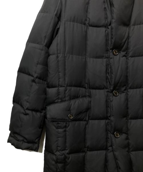 Aquascutum（アクアスキュータム）Aquascutum (アクアスキュータム) ダウンコート ブラック サイズ:Lの古着・服飾アイテム