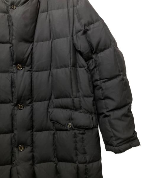 Aquascutum（アクアスキュータム）Aquascutum (アクアスキュータム) ダウンコート ブラック サイズ:Lの古着・服飾アイテム