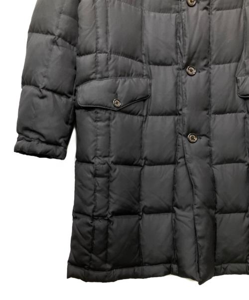 Aquascutum（アクアスキュータム）Aquascutum (アクアスキュータム) ダウンコート ブラック サイズ:Lの古着・服飾アイテム