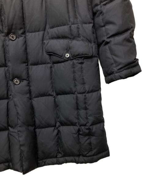Aquascutum（アクアスキュータム）Aquascutum (アクアスキュータム) ダウンコート ブラック サイズ:Lの古着・服飾アイテム