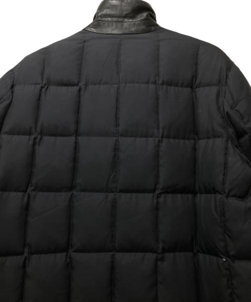 Aquascutum（アクアスキュータム）Aquascutum (アクアスキュータム) ダウンコート ブラック サイズ:Lの古着・服飾アイテム