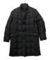 Aquascutum（アクアスキュータム）の古着「ダウンコート」｜ブラック