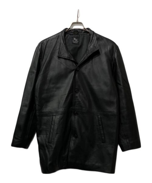 RHENIUM（レニウム）RHENIUM (レニウム) レザーコート ブラック サイズ:40の古着・服飾アイテム