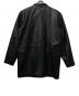 RHENIUM (レニウム) レザーコート ブラック サイズ:40：9000円