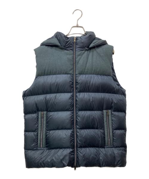 HERNO（ヘルノ）HERNO (ヘルノ) ダウンベスト ネイビー サイズ:52の古着・服飾アイテム
