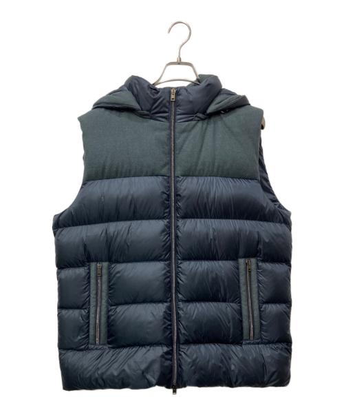 HERNO（ヘルノ）HERNO (ヘルノ) ダウンベスト ネイビー サイズ:52の古着・服飾アイテム