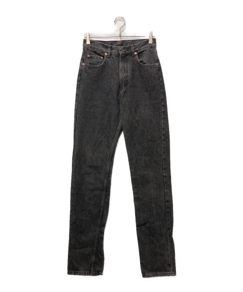 POLO RALPH LAUREN（ポロ・ラルフローレン）POLO RALPH LAUREN (ポロ・ラルフローレン) デニムストレートパンツ グレー サイズ: W29×L36の古着・服飾アイテム