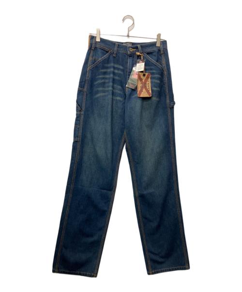POLO JEANS（ポロジーンズ）POLO JEANS (ポロジーンズ) デニムペインターパンツ インディゴ サイズ:73.5cm (W29) 未使用品の古着・服飾アイテム
