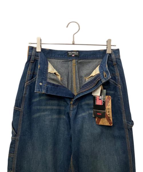 POLO JEANS（ポロジーンズ）POLO JEANS (ポロジーンズ) デニムペインターパンツ インディゴ サイズ:73.5cm (W29) 未使用品の古着・服飾アイテム