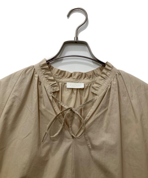 BALLSEY（ボールジィ）BALLSEY (ボールジィ) 半袖ブラウス ベージュ サイズ:36の古着・服飾アイテム