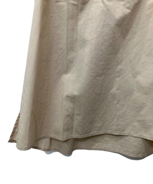 BALLSEY（ボールジィ）BALLSEY (ボールジィ) 半袖ブラウス ベージュ サイズ:36の古着・服飾アイテム