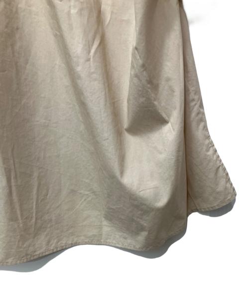 BALLSEY（ボールジィ）BALLSEY (ボールジィ) 半袖ブラウス ベージュ サイズ:36の古着・服飾アイテム