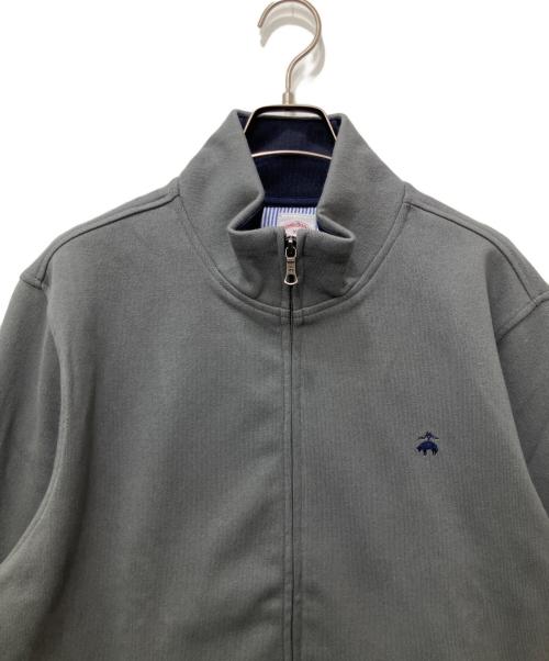 BROOKS BROTHERS（ブルックスブラザーズ）BROOKS BROTHERS (ブルックスブラザーズ) ダブルフェイスフルジップ グレー サイズ:XLの古着・服飾アイテム