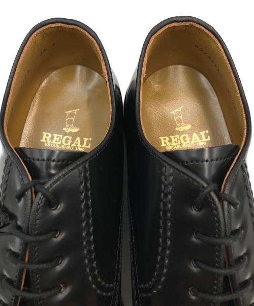 REGAL（リーガル）REGAL (リーガル) プレーントゥシューズ ブラック サイズ:26の古着・服飾アイテム