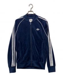 adidas Originals（アディダスオリジナル）の古着「ベロアトラックジャケット」｜ブルー