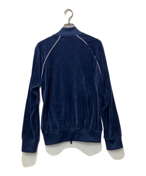 adidas Originals（アディダスオリジナル）adidas Originals (アディダスオリジナル) ベロアトラックジャケット ブルー サイズ:Lの古着・服飾アイテム