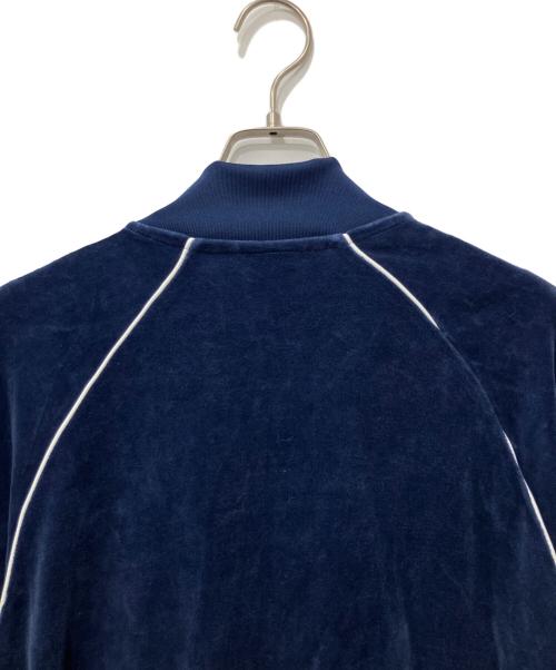 adidas Originals（アディダスオリジナル）adidas Originals (アディダスオリジナル) ベロアトラックジャケット ブルー サイズ:Lの古着・服飾アイテム