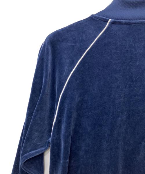 adidas Originals（アディダスオリジナル）adidas Originals (アディダスオリジナル) ベロアトラックジャケット ブルー サイズ:Lの古着・服飾アイテム